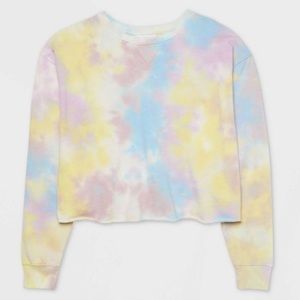 colsie tie dye sweatshirt